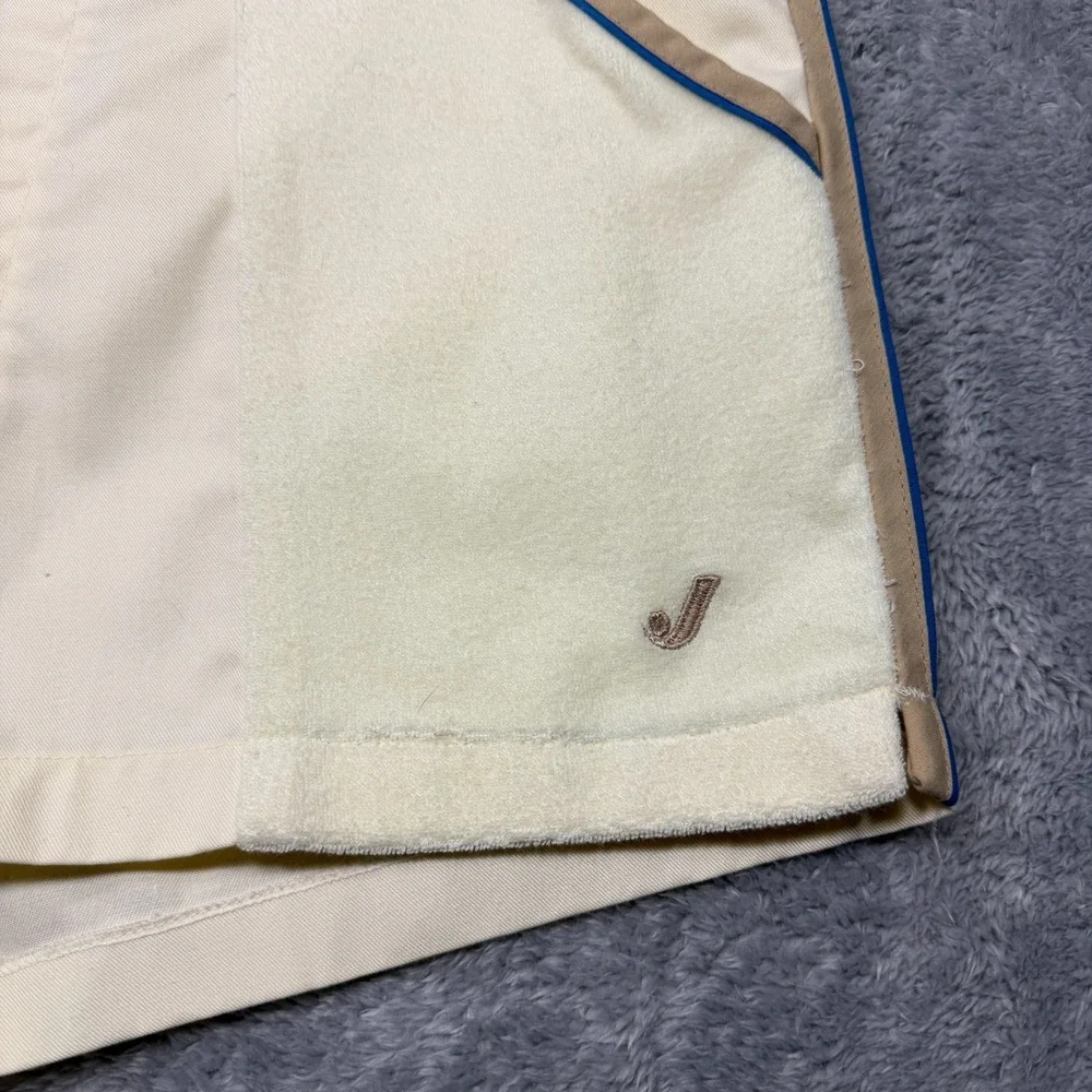 Vintage‎ Jantzen Shorts Mens 36 Ivory Terry Resort Beach Surf Retro 80s